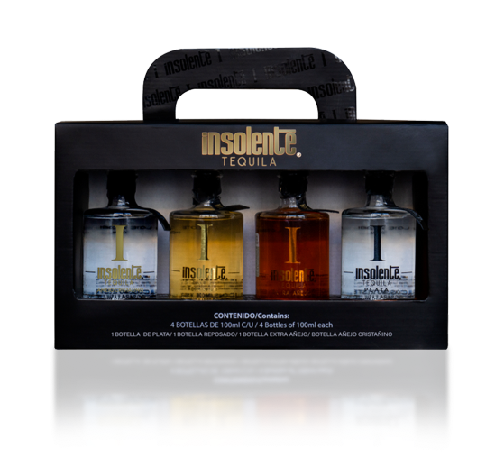 Insolente Tequila 4 Pack 4x100ml – 100% Agave Azul